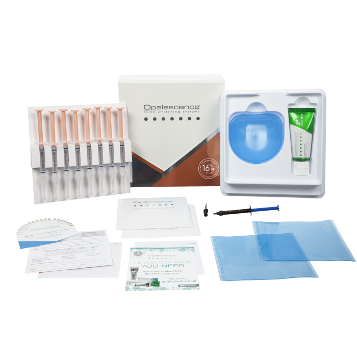 Opalescence 16%PF Doctor Kit № 4484-EU, Н-р: 8 х шпр.1.2мл (смак: диня) (+аксес.) - Відбілюючий гель (пероксид карбаміду 16%) (Ultradent/Ультрадент)