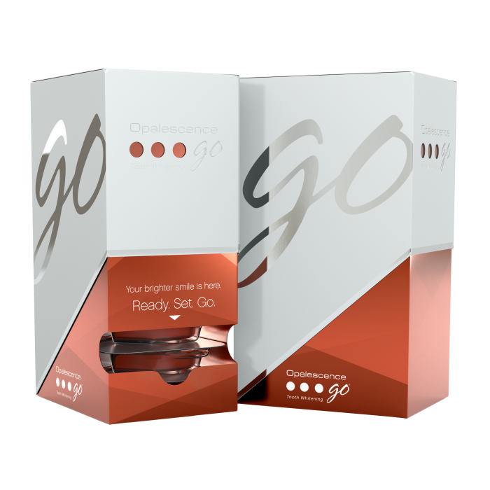 Opalescence Go 6%PF № 3592-EU, Н-р: 10компл. (смак: диня) (+зубна паста 28г) - Відбілюючі капи (перекис водню 6%) (Ultradent/Ультрадент)