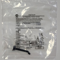 ClearTemp LC Sample Kit № S3518, Пробник: шпр.0.3г - Цемент для фіксації тимчасових вінірів (ПРОБНИК) (Ultradent/Ультрадент)