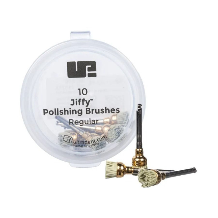 Щіточка полірувальна натуральна під КН з абразивом Jiffy (Джіффі) № 850, 1шт чаша (Ultradent/Ультрадент)