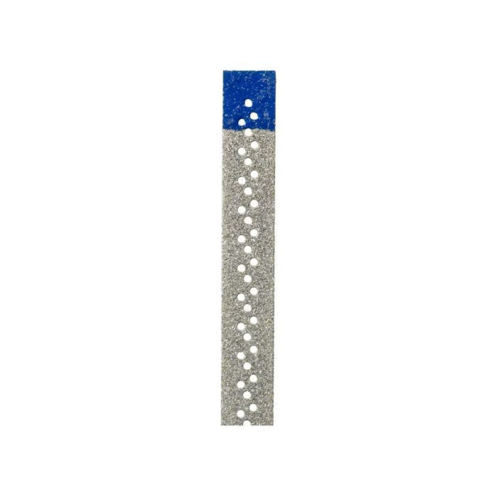Jiffy Diamond Strips Perforated № 4671, 1шт (довжина= 150 мм; блакитний; шир.= 2.5 мм; товщ.= 140 мкм; абраз.= Medium (середня)) - Штрипси металеві перфоровані (Ultradent/Ультрадент)