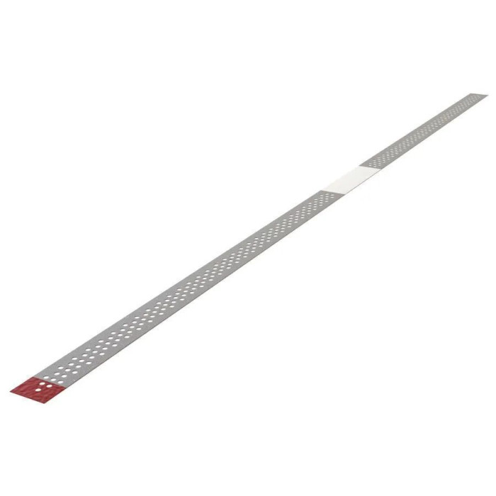 Jiffy Diamond Strips Perforated № 4676, 1шт (довжина= 150 мм; червоний; шир.= 4.0 мм; товщ.= 100 мкм; абраз.= Fine (фініш)) - Штрипси металеві перфоровані (Ultradent/Ультрадент)