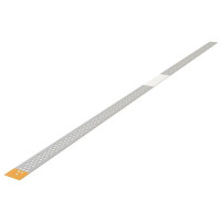 Jiffy Diamond Strips Perforated № 4677, 1шт (довжина= 150 мм; жовтий; шир.= 4.0 мм; товщ.= 80 мкм; абраз.= Super Fine (супер фініш)) - Штрипси металеві перфоровані (Ultradent/Ультрадент)
