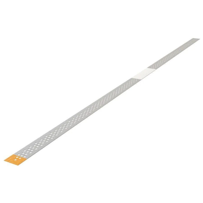 Jiffy Diamond Strips Perforated № 4677, 1шт (довжина= 150 мм; жовтий; шир.= 4.0 мм; товщ.= 80 мкм; абраз.= Super Fine (супер фініш)) - Штрипси металеві перфоровані (Ultradent/Ультрадент)