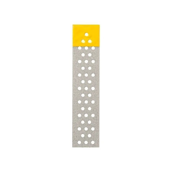 Jiffy Diamond Strips Perforated № 4677, 1шт (довжина= 150 мм; жовтий; шир.= 4.0 мм; товщ.= 80 мкм; абраз.= Super Fine (супер фініш)) - Штрипси металеві перфоровані (Ultradent/Ультрадент)