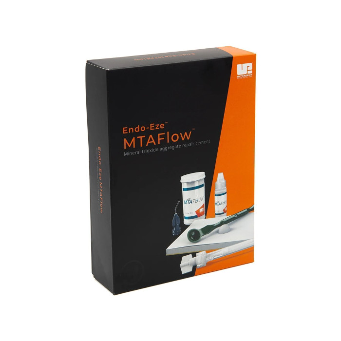 MTAFlow (МТАФлоу) № 3980-1, Н-р: 2г+2мл (жовтий) - MTA цемент (біокерамічний сіллер) гелевий (МТА) (Ultradent/Ультрадент)