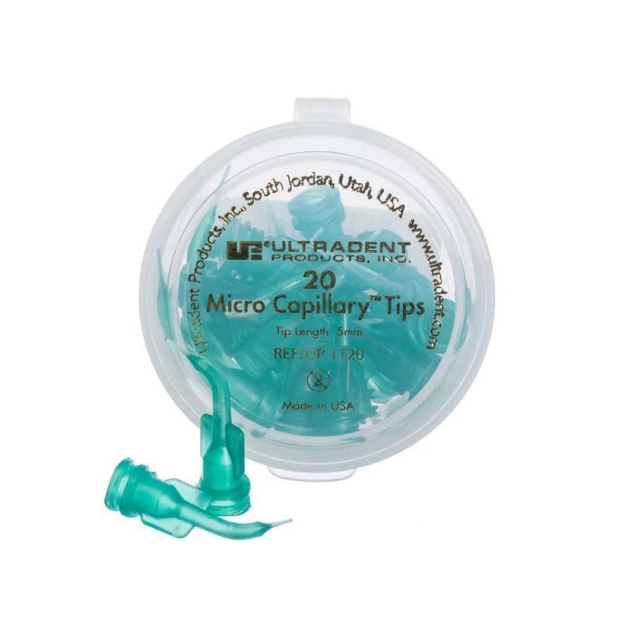 Насадка Micro Capillary (Микро Каппілярі) № 1120, 1802, 1шт (довжина= 5 мм; зелений) (Ultradent/Ультрадент)