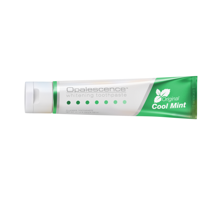 Opalescence Whitening (Опалесценс Вайтенінг) № 401, тюбик 133г (абраз.= RDA 78; смак: м'ята) - Зубна паста (фторид натрію 0.25% (1100 ppm)) (Ultradent/Ультрадент)