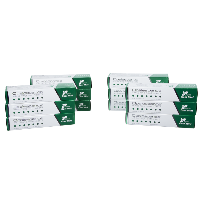 Opalescence Whitening (Опалесценс Вайтенінг) № 401, тюбик 133г (абраз.= RDA 78; смак: м'ята) - Зубна паста (фторид натрію 0.25% (1100 ppm)) (Ultradent/Ультрадент)
