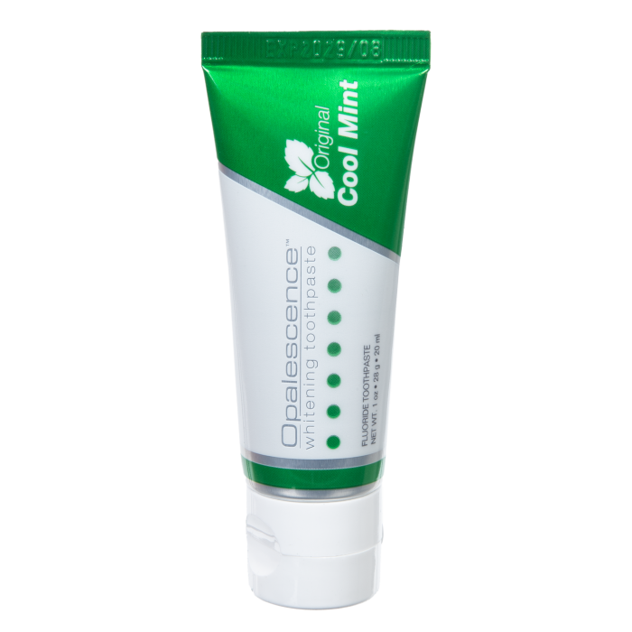 Opalescence Whitening (Опалесценс Вайтенінг) № 402, тюбик 28г (абраз.= RDA 78; смак: м'ята) - Зубна паста (фторид натрію 0.25% (1100 ppm)) (Ultradent/Ультрадент)