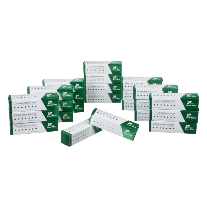 Opalescence Whitening (Опалесценс Вайтенінг) № 402, тюбик 28г (абраз.= RDA 78; смак: м'ята) - Зубна паста (фторид натрію 0.25% (1100 ppm)) (Ultradent/Ультрадент)