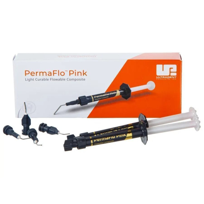 PermaFlo (ПермаФло) № 963, 963-1, шпр.1.2мл (Pink) - Текучий композит, мікрогібридний (Ultradent/Ультрадент)