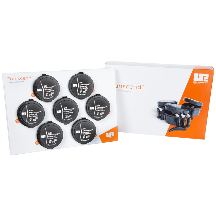 Transcend (Трансценд) № 4814, Н-р: 70 х капс. 0.2г (A1D, A2D, A3D, B1D, EN, EW, UB) - Реставраційний композит, наногібридний (Ultradent/Ультрадент)