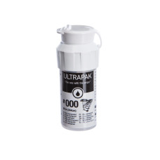 Ultrapak (Ультрапак) № 137, 1шт (довжина= 244 см; розм.= # 000) - Ретракційна нитка (без просочення) (Ultradent/Ультрадент)