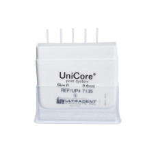 Штифти скловолоконні UniCore (Юнікор) № 7135, 5шт/пак (діам.= 0.60 мм; білий; розм.= # 0) (Ultradent/Ультрадент)