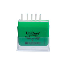 Штифти скловолоконні UniCore (Юнікор) № 7128, 5шт/пак (діам.= 1.50-1.75 мм; зелений; розм.= 4) (Ultradent/Ультрадент)