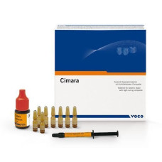 Cimara № 1196, Н-р: 8 х 0.3мл (+адгезив+опакер+ Грандіо Капс+аксесуари) - Набір для реставрації сколів кераміки безкислотний (VOCO/Воко)