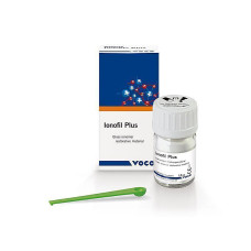 Ionofil Plus (Іонофіл Плюс) № 1525, Порошок: флак. 15г (A2) - Пломбувальний матеріал, склоіономерний (VOCO/Воко)