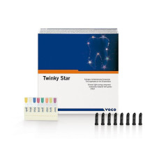 Twinky Star (Твінкі Стар) № 1680, Н-р: 40 х капс. 0.25г (Berry, Blue, Gold, Green, Lemon, Orange, Pink, Silver) - Кольоровий компомер, мікрогібридний пакуємий (VOCO/Воко)