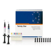 Twinky Star Flow № 1693, шпр.2г (Blue) - Кольоровий компомер, мікрогібридний текучий (VOCO/Воко)