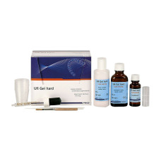 Ufi Gel Hard (Уфі Гель Хард) № 2210, Н-р: 60г+40мл+20мл - Пластмаса для жорсткого перебазування протезів (VOCO/Воко)