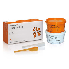elie HD+ Putty Normal № C203000, Пак.: 2х250мл - Відбиткова маса (VPS, A-силікон), база, висока в'язкість (Zhermack/Жермак)