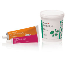 Zetaplus + Oranwash L + Indurent gel (Зетаплюс) № C100730, Н-р: 900мл+140мл+60мл - Відбиткова маса (C-силікон) (Zhermack/Жермак)