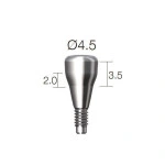 Формувач ясен SuperLine (СуперЛайн) № HAB452035L, 1шт діам.= 4.50 мм; вис.ясен.= 2.0 мм; вис.= 3.5 мм (Dentium/Дентіум)