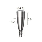 Формувач ясен SuperLine (СуперЛайн) № HAB454070L, 1шт діам.= 4.50 мм; вис.ясен.= 4.0 мм; вис.= 7.0 мм (Dentium/Дентіум)