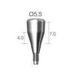Формувач ясен SuperLine (СуперЛайн) № HAB554070L, 1шт діам.= 5.50 мм; вис.ясен.= 4.0 мм; вис.= 7.0 мм (Dentium/Дентіум)