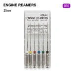 Engine Reamers (Енджайн Рімерс), 6шт/пак довж.=25 мм; № 10 - Каналорозширювачі, машинні (Mani/Мані)
