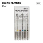 Engine Reamers (Енджайн Рімерс), 6шт/пак довж.=25 мм; № 15 - Каналорозширювачі, машинні (Mani/Мані)