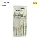 U-File (У-Файл), 6шт/пак довж.=33 мм; № 20 - Ультразвукові файли, машинні (Mani/Мані)